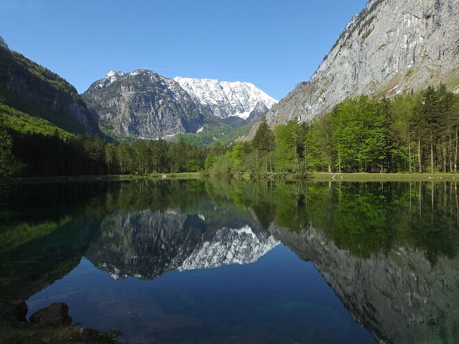 Spiegelung mit Schneibstein