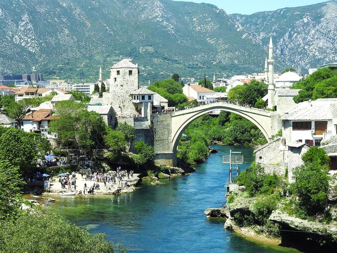 Die Brücke von Mostar 