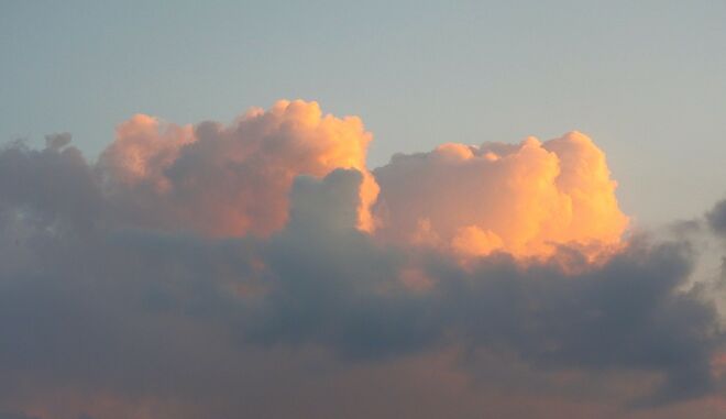 Von der Sonne angestrahlt