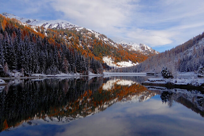 Frühwinter im Naturpark Riedingtal