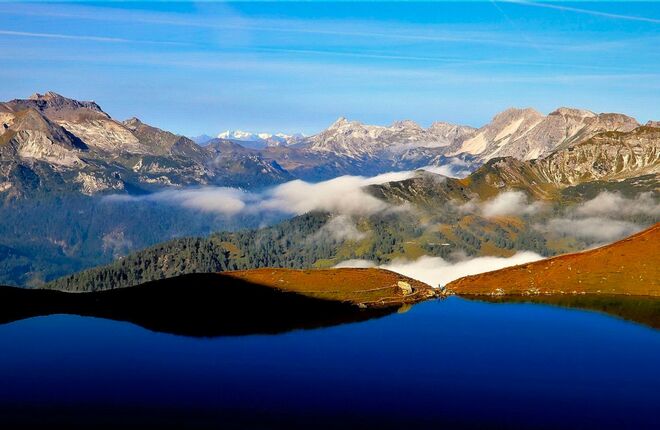 Ein Bilderbuch-Bergsommertag