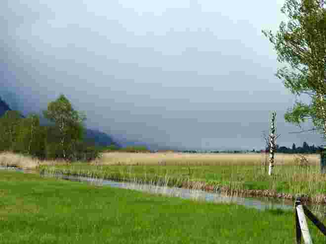 Regen in Sicht