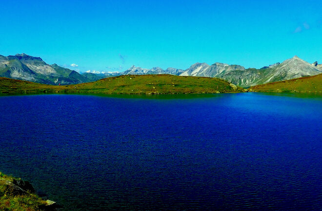 Weitblick nach Westen zur ...