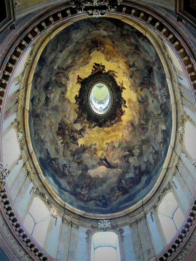 Die Kuppel der Peterskirche