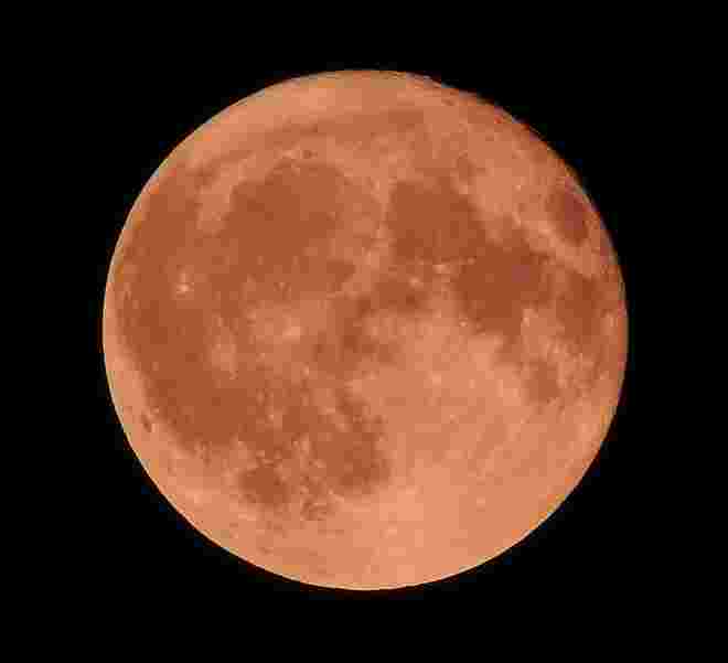 Mond schauen