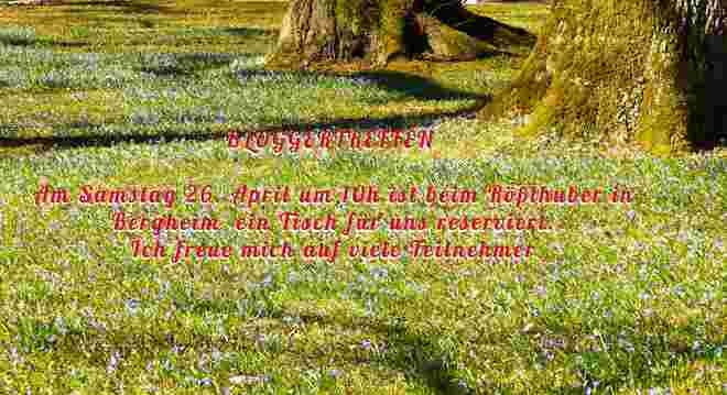 BLOGGERTREFFEN 