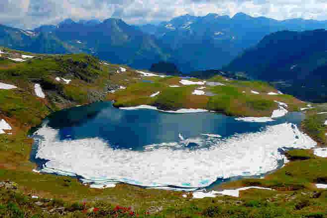 Noch viel Eis und Schnee 