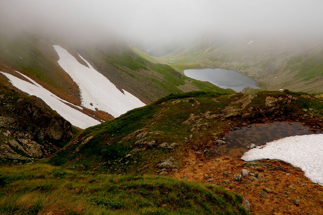 Der Nebel wandert tiefer