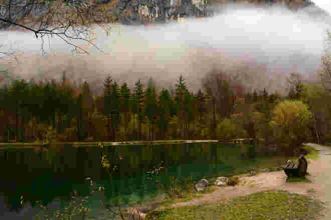 Kühles Herbstbankerl