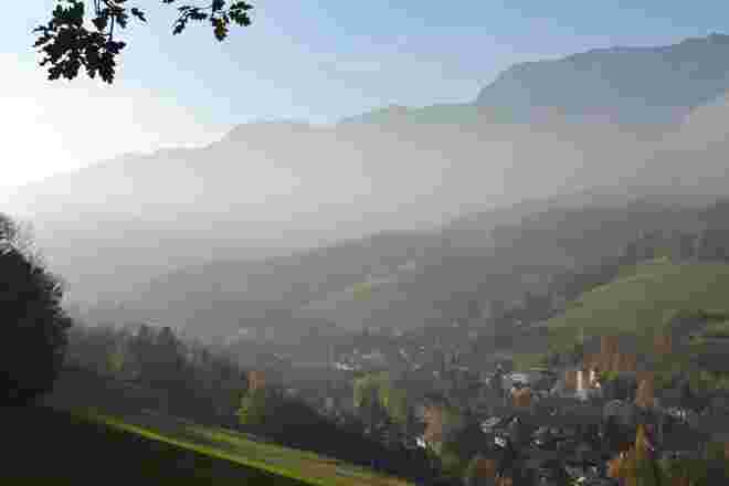 Nebel zieht wieder herein