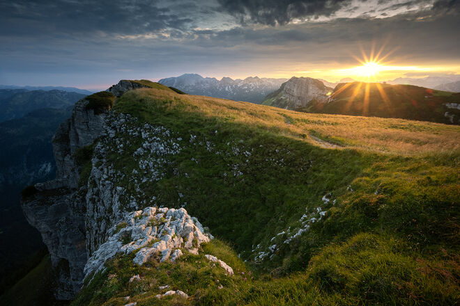 Sonnenaufgang am Loser