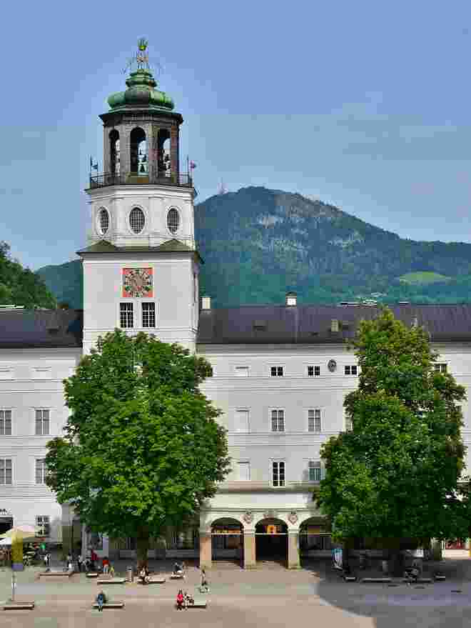 Der Salzburger Glockenspielturm