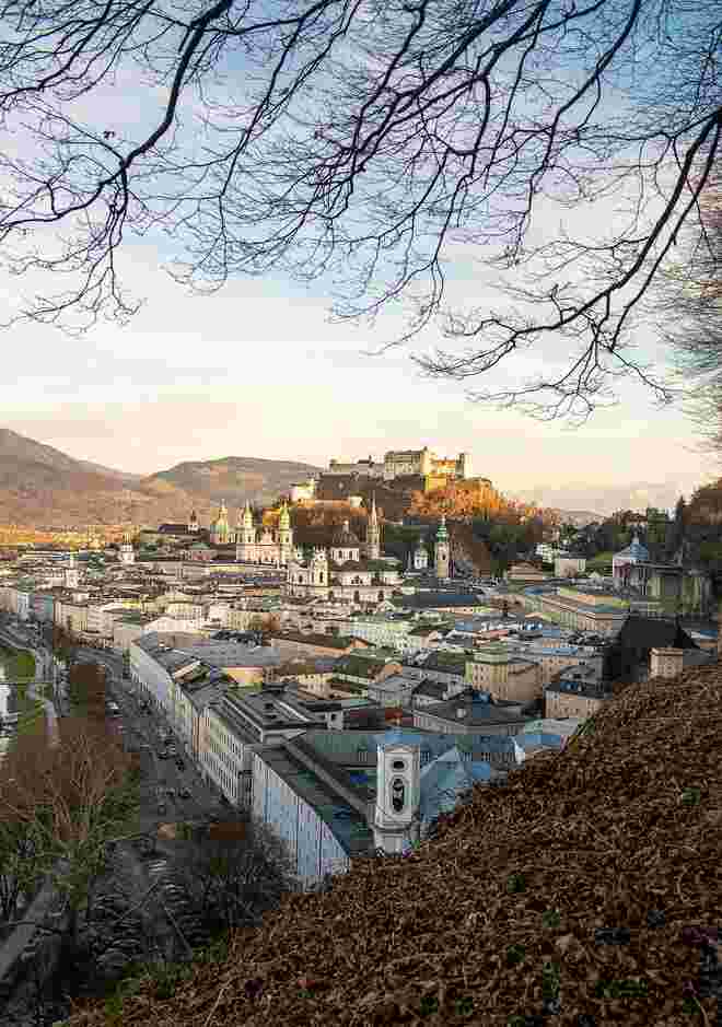Blick auf Salzburg