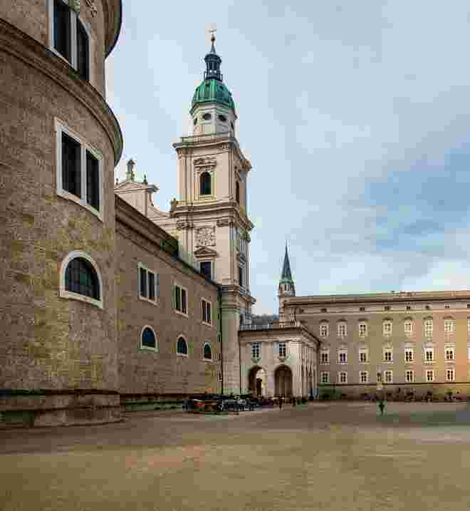Der Salzburger Dom von einer anderen Seite