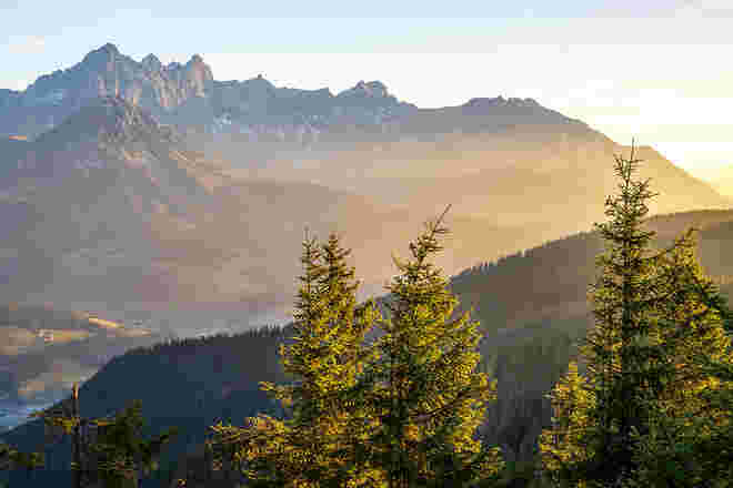 Dachstein im Morgenlicht