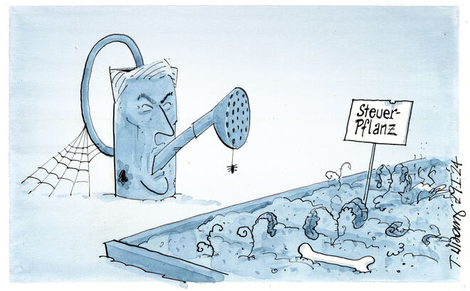 Der Gießkannzler…