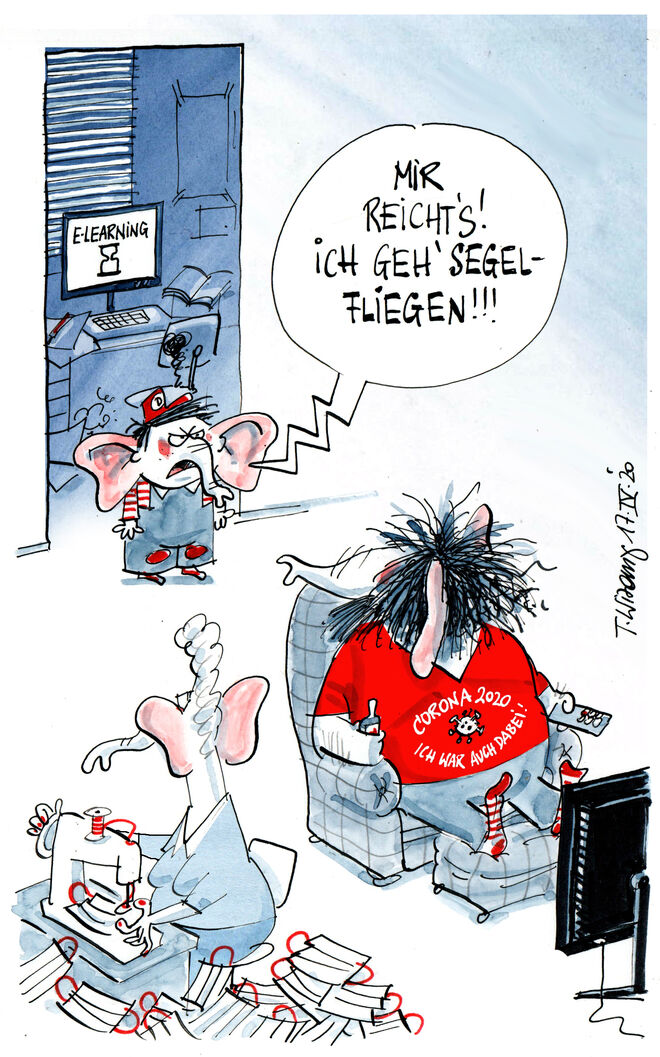 Der Schüler Dumbo...