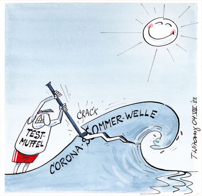 Der Sommerwellenbrecher. . .