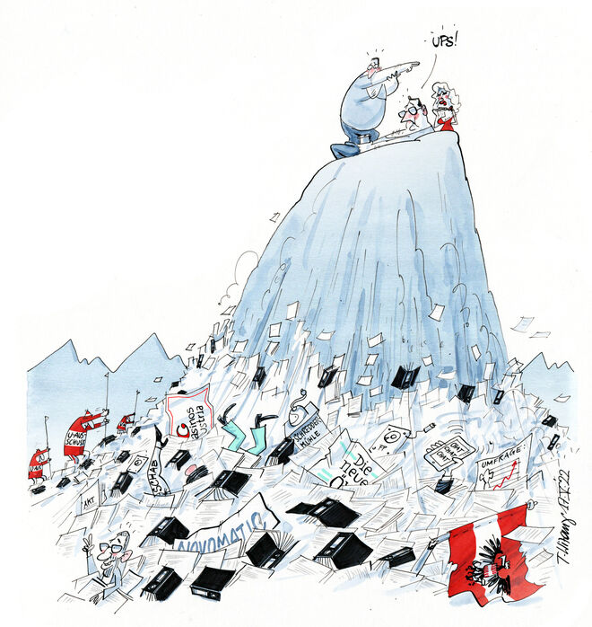 Die Ibiza-Lawine. . .