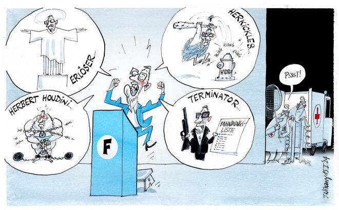 Die Rettung naht!…