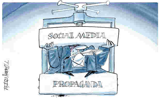Die neue Pressefreiheit . .  .
