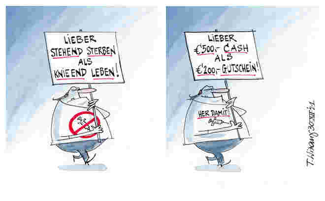 Endlich bewegt sich was. . .