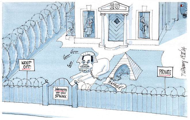 Europäischer Vorgarten…