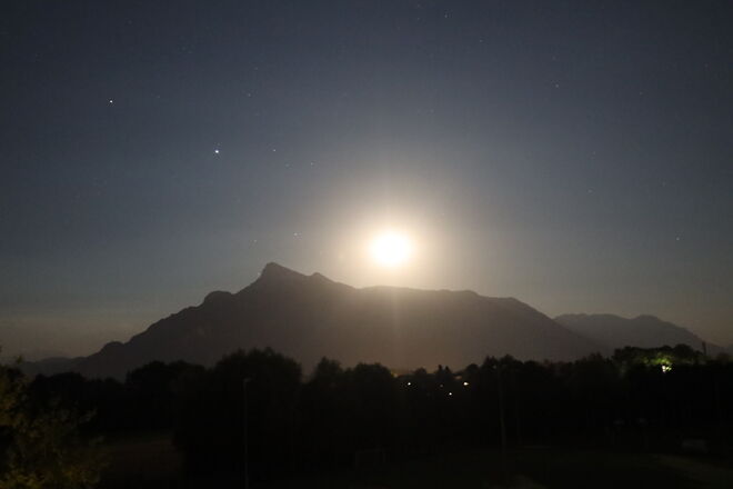  noch nicht ganz Vollmond ......