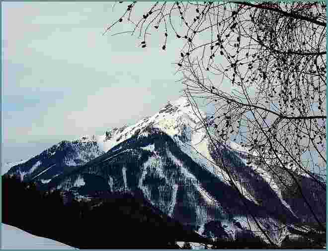 Gipfel mit Firnglasur