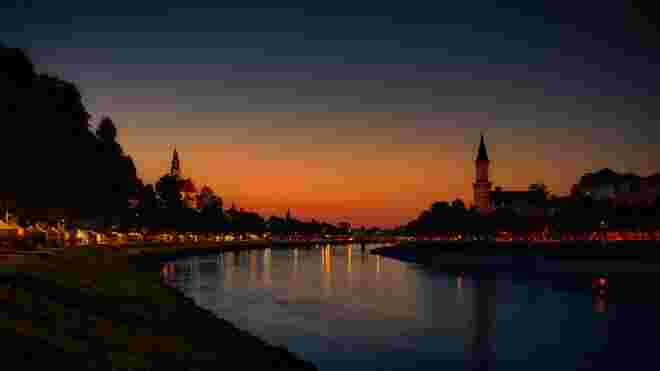 Goldene Stunde.