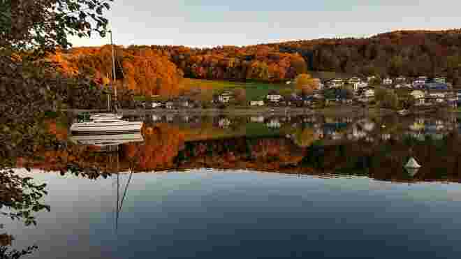 Herbststimmung am Mattse