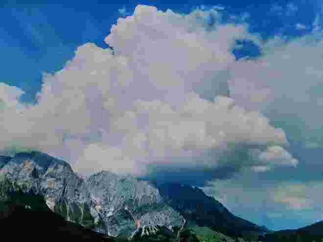 Donner über dem Hochkönig