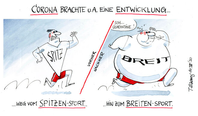 Höher, schneller, breiter ...