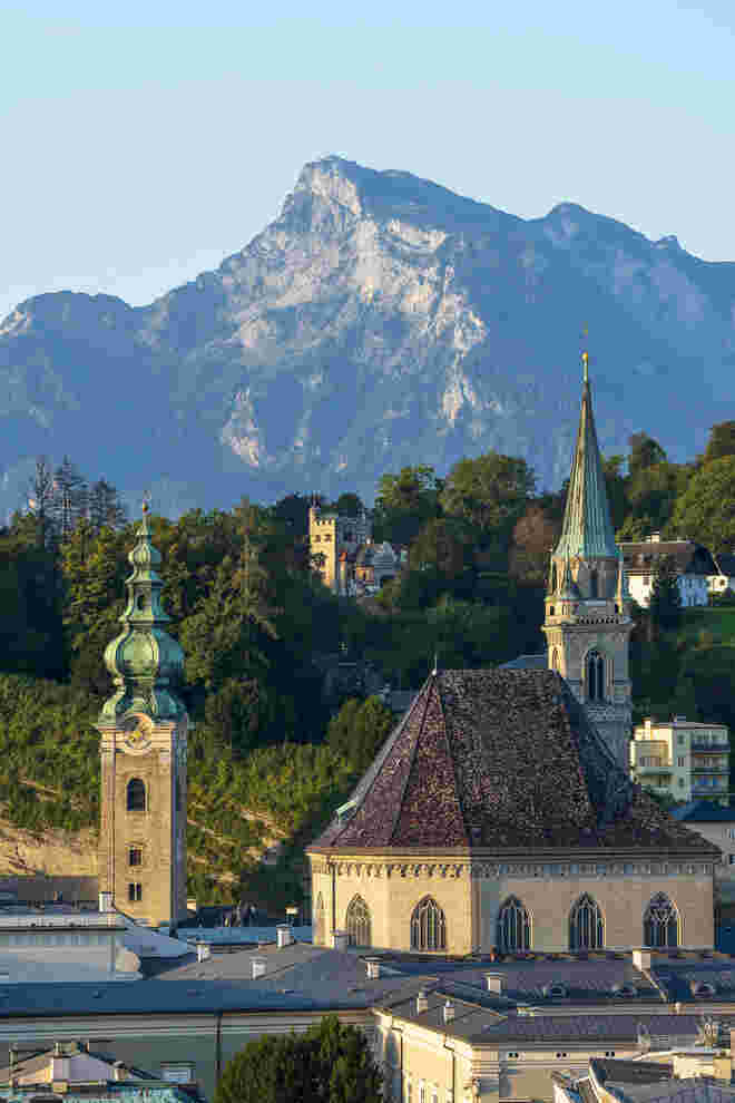 Die Dächer von Salzburg