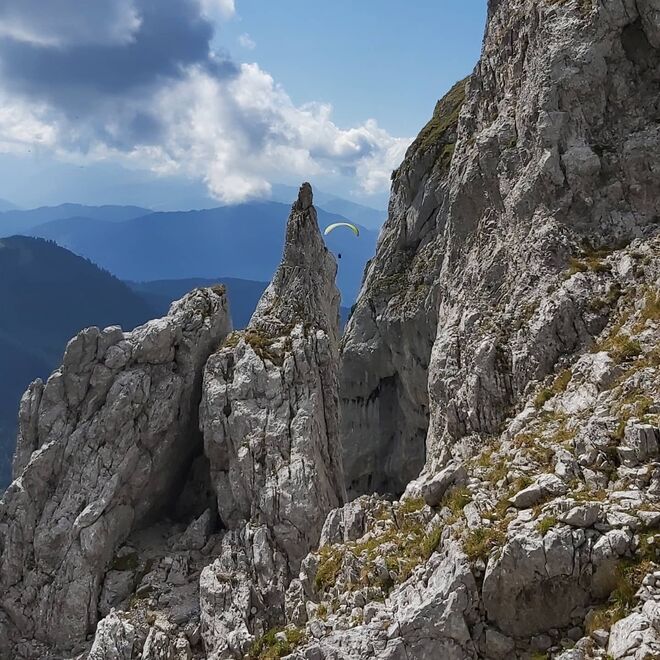 Auf dem Weg zum Eiskogel