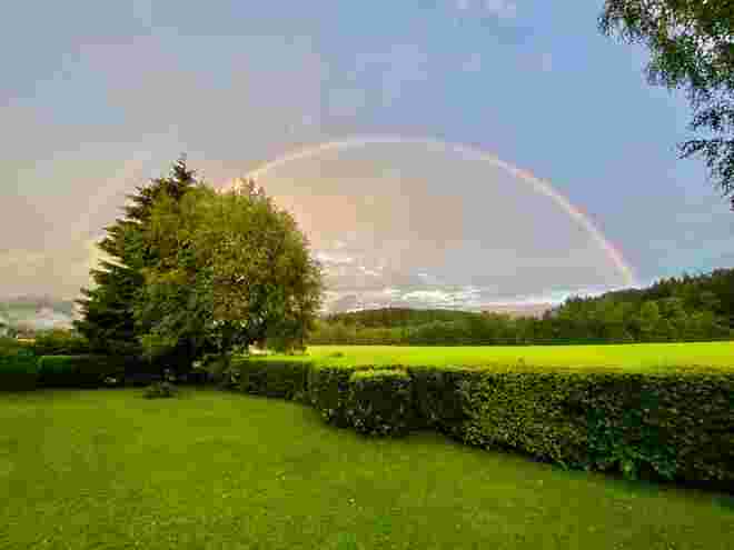 Regenbogenglück in Salzburg