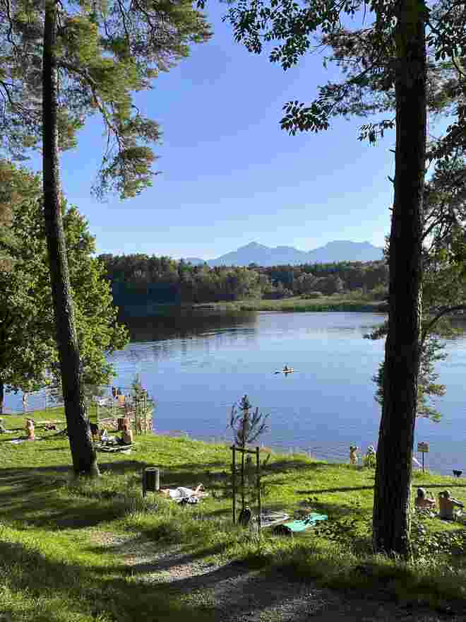 Spätsommeridylle am Abtsdorfer See