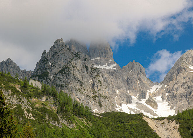 Bischofsmütze im Nebel...