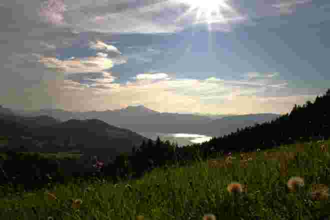 Spätsommerlicher Abendspaziergang am Gahberg