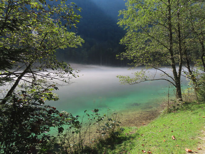 Herbstlicher Bluntausee
