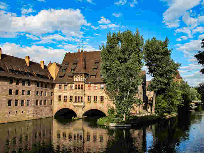 An der Pegnitz in Nürnberg