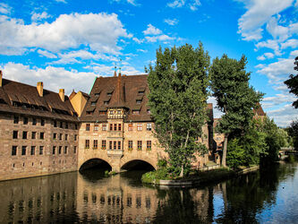 An der Pegnitz in Nürnberg