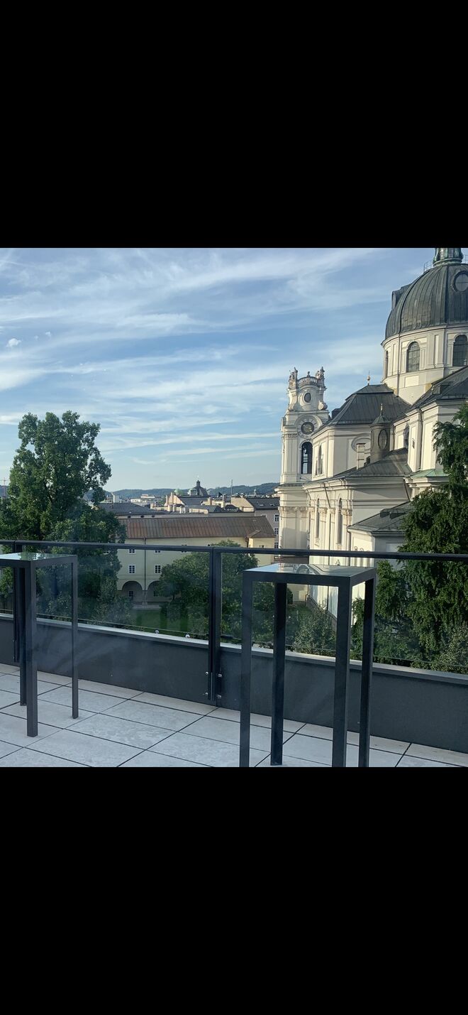 Blick vom Festspielhaus …