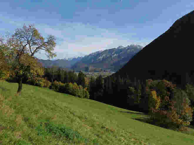 Blick zum Tennengebirge