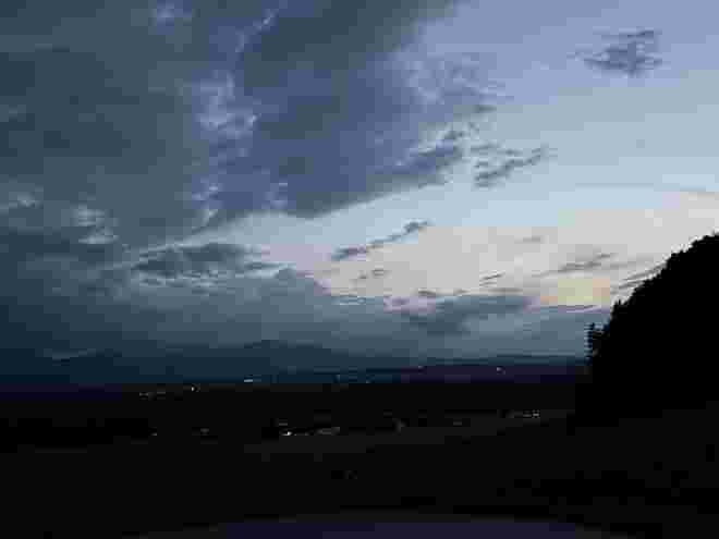 Wolkenstimmung… siehst du den Vogel