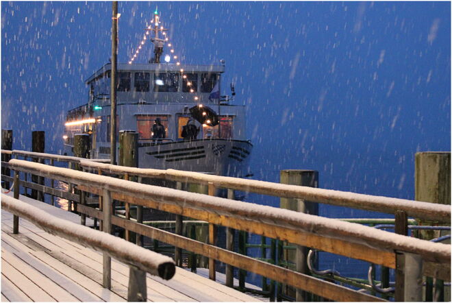 * mit dem Schiff in den Advent *