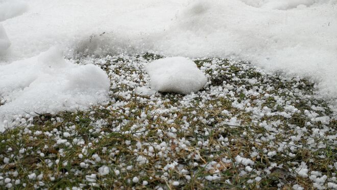 "Hagelsaison hat begonnen" 
