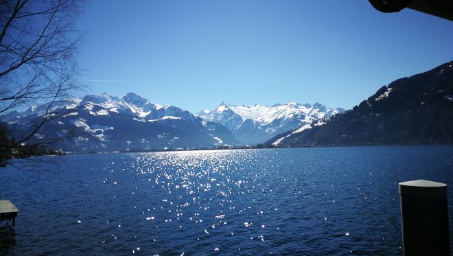 Was für eine Stimmung am Zellersee 