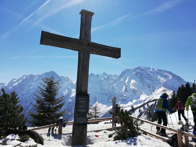 Gipfelkreuz Roßfeld 