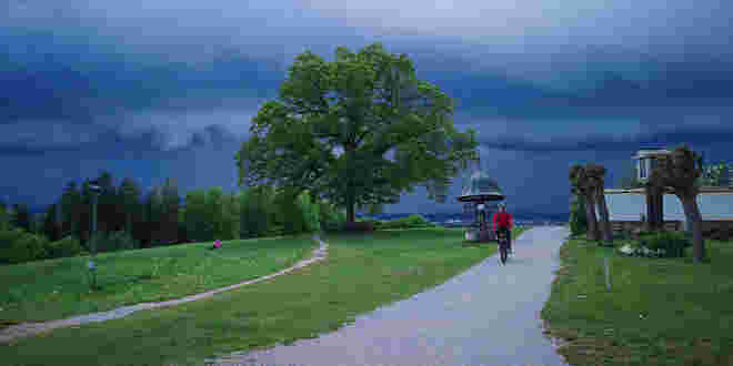 bedrohliche Stimmung am Plainberg.....